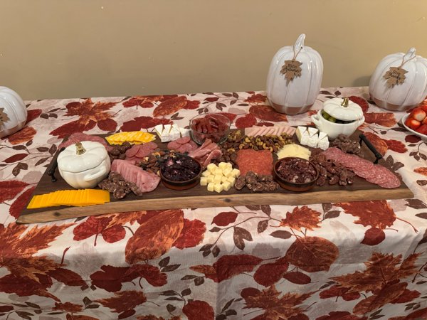 Live Edge Walnut Charcuterie Board